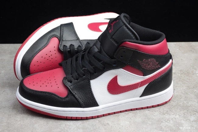 1 Toe 554724-066 Air  Jordan Bred Mid 0819